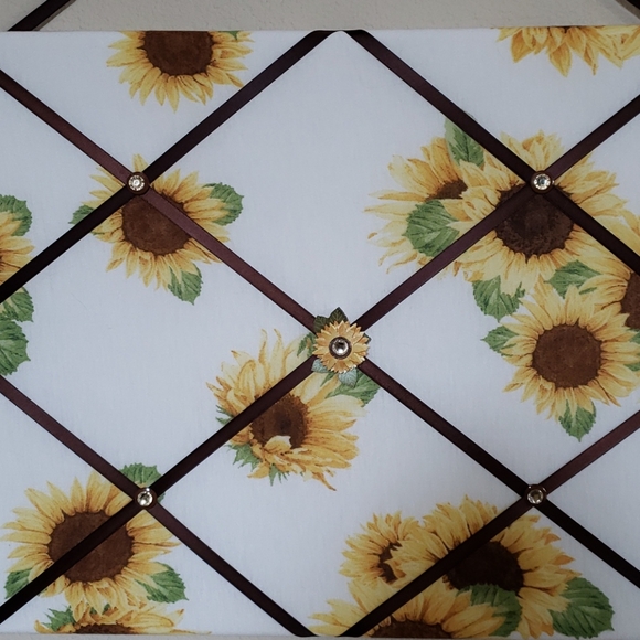 Memo board, Sunflower theme - Picture 2 of 5